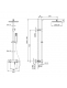 Ducha vista termostática, modelo QUADRA ÉLITE. Ficha técnica.